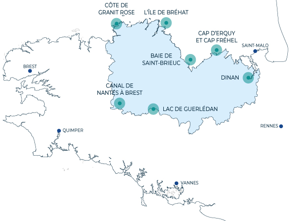 carte acces cotes d armor